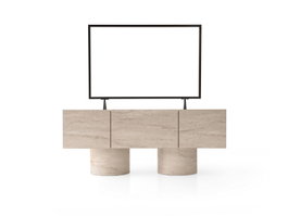 Hanah Home H.Tv Sehpası - 6011 Travertino